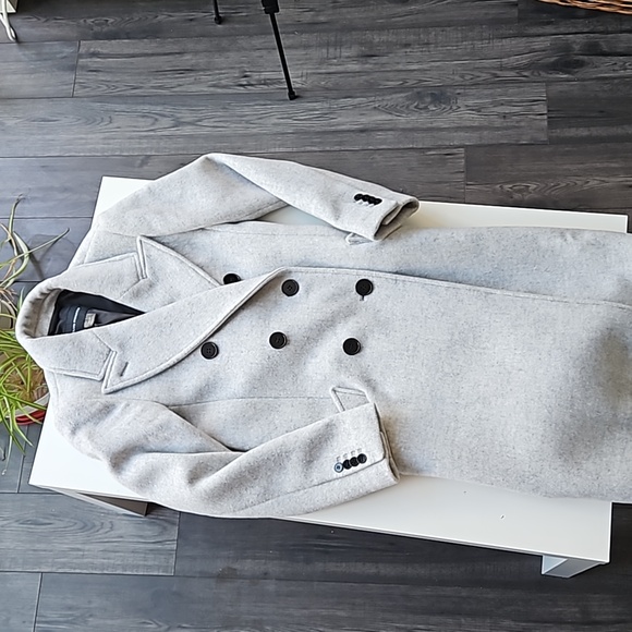 Club Monaco Jackets & Blazers - SOLD - Club Monaco Wool Blend Double Breasted Long Coat - Size XS